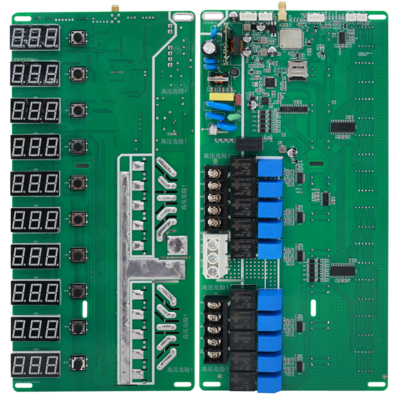 10路电瓶车充电桩主板BCP710B